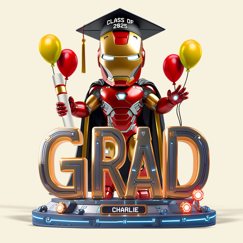 Iron Graduation Plaque - Personalized Gifts For Graduates 01Napu150525 - Image 5