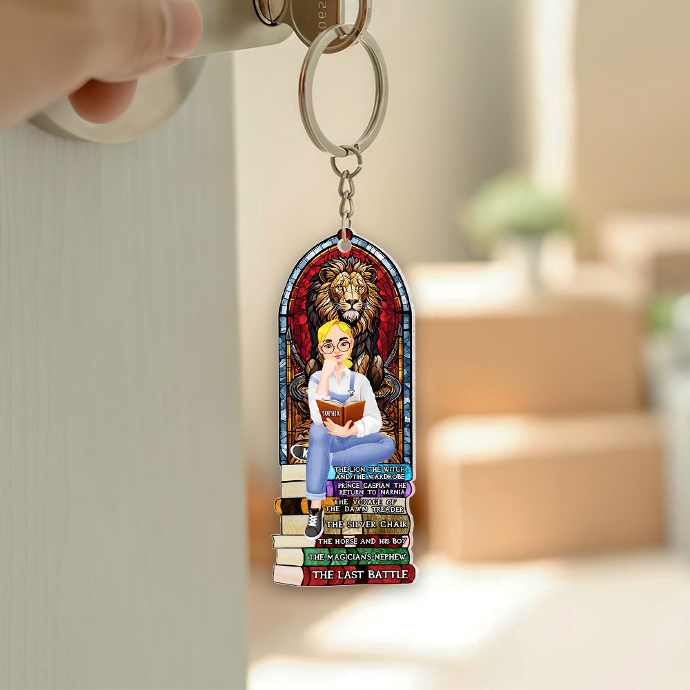 Personalized Gifts For Book Lover Keychain 07Hupu271224Pa - Image 5