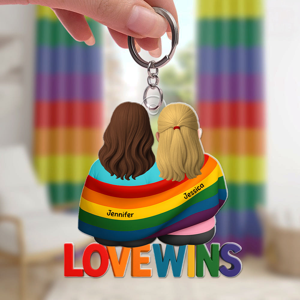 Lgbt Keychain - Personalized Gifts For Couple 04Toqn220525 - Image 5