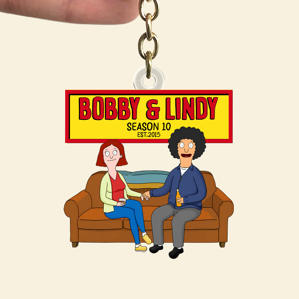 Personalized Anniversary Gift For Couple Keychain 02Ohtn280225Pa - Image 5