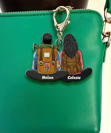 Personalized Gifts For Camping Couple Keychain 08Qhhu230125Tm