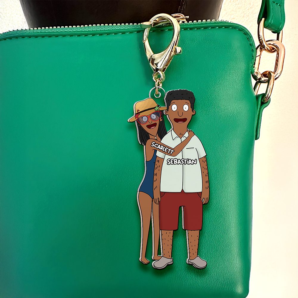 Personalized Gifts For Couple Keychain Tiktok - Image 13