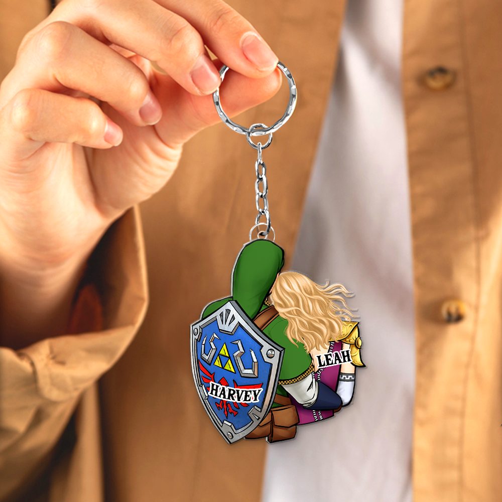 Personalized Gift For Couple Love Game Acrylic Keychain 01Qhhu090125Hh - Image 3