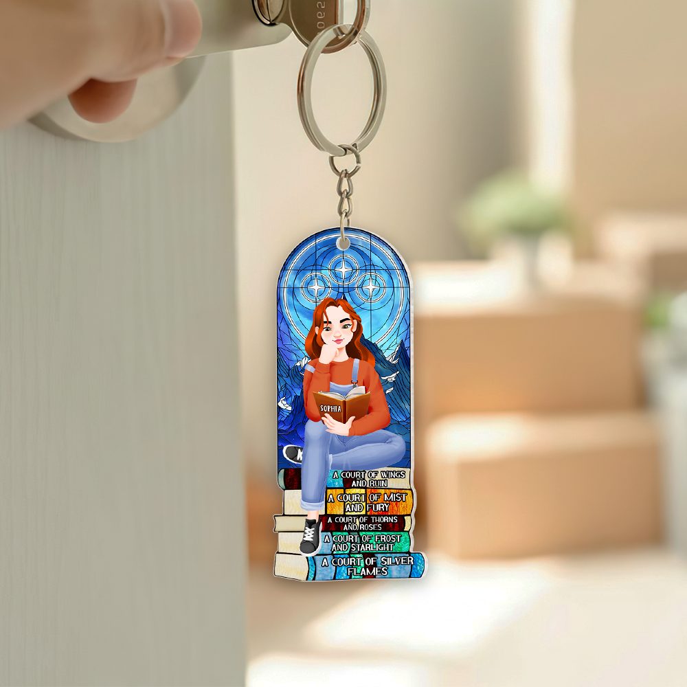 Personalized Gifts For Book Lover Keychain 03Hupu271224Pa - Image 6