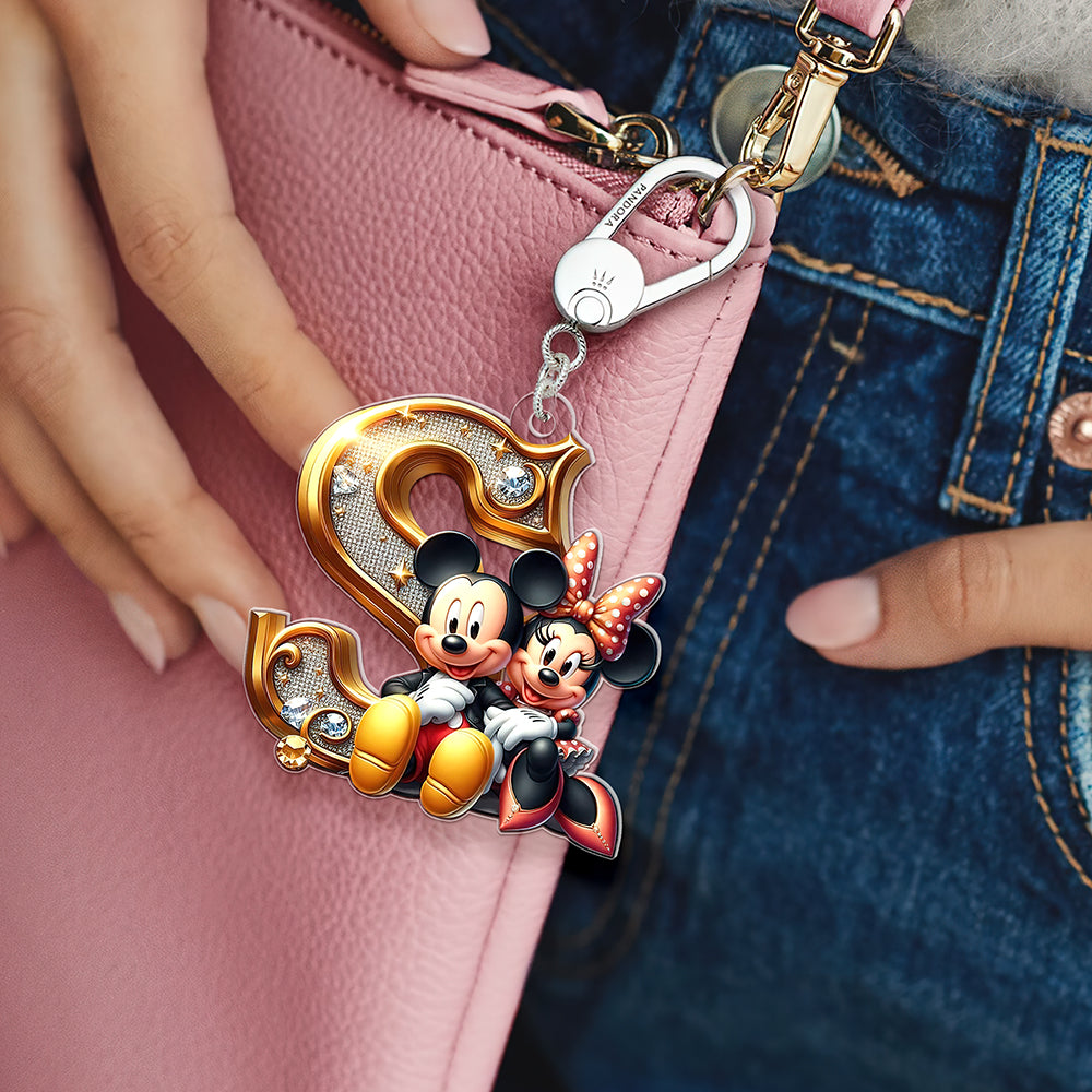 Custom Alphabet Letter Keychain 02Xqqn080225