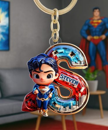 Initial Letter Keychain - Personalized Gifts For You 02Tgpu170625