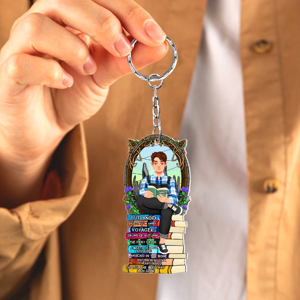 Personalized Gifts For Book Lover Keychain 05Hupu271224Pa - Image 6
