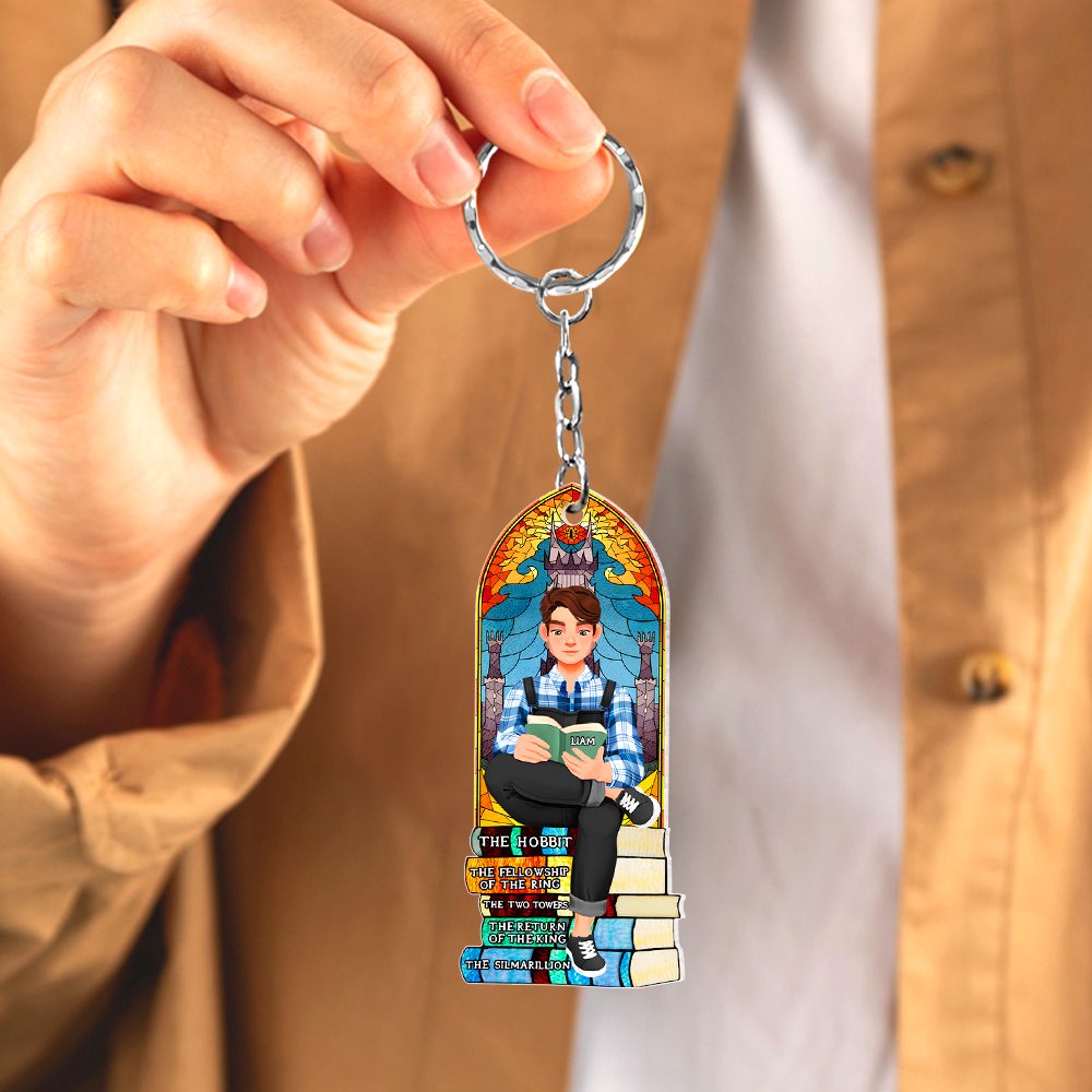 Personalized Gifts For Book Lover Keychain 02Hupu271224Pa - Image 6