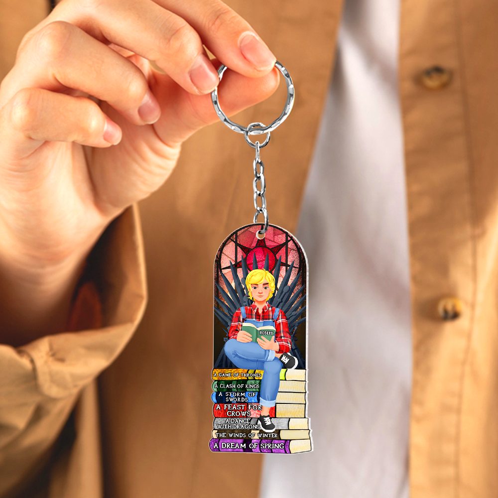 Personalized Gifts For Book Lover Keychain 06Hupu271224Pa - Image 6