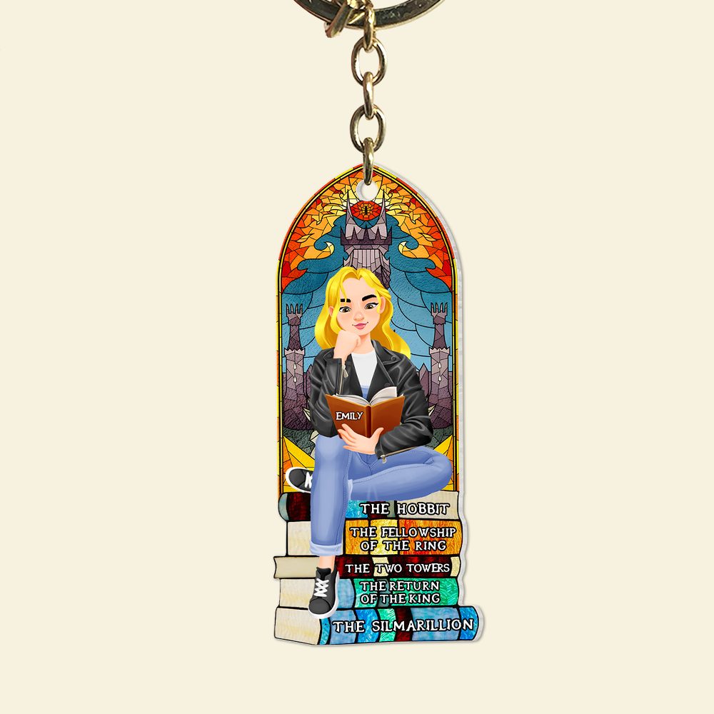 Personalized Gifts For Book Lover Keychain 02Hupu271224Pa - Image 7