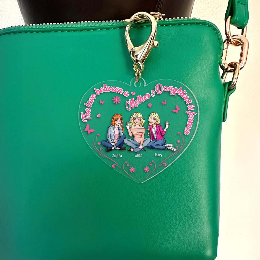 Personalized Gifts For Mom Keychain 04Totn040225Hh The Love Between A Mom And Daughter'S Is Forever - Image 5