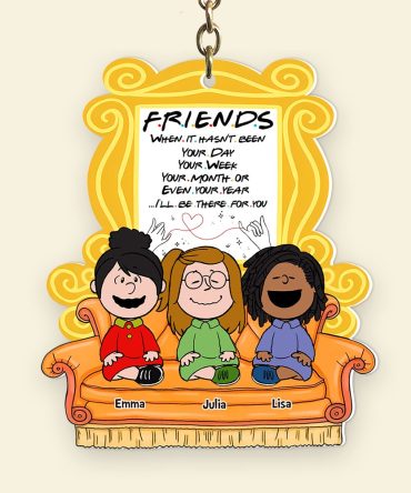 Personalized Gifts For Besties, Friends Will Be There For You 02Qhpu121224Hh