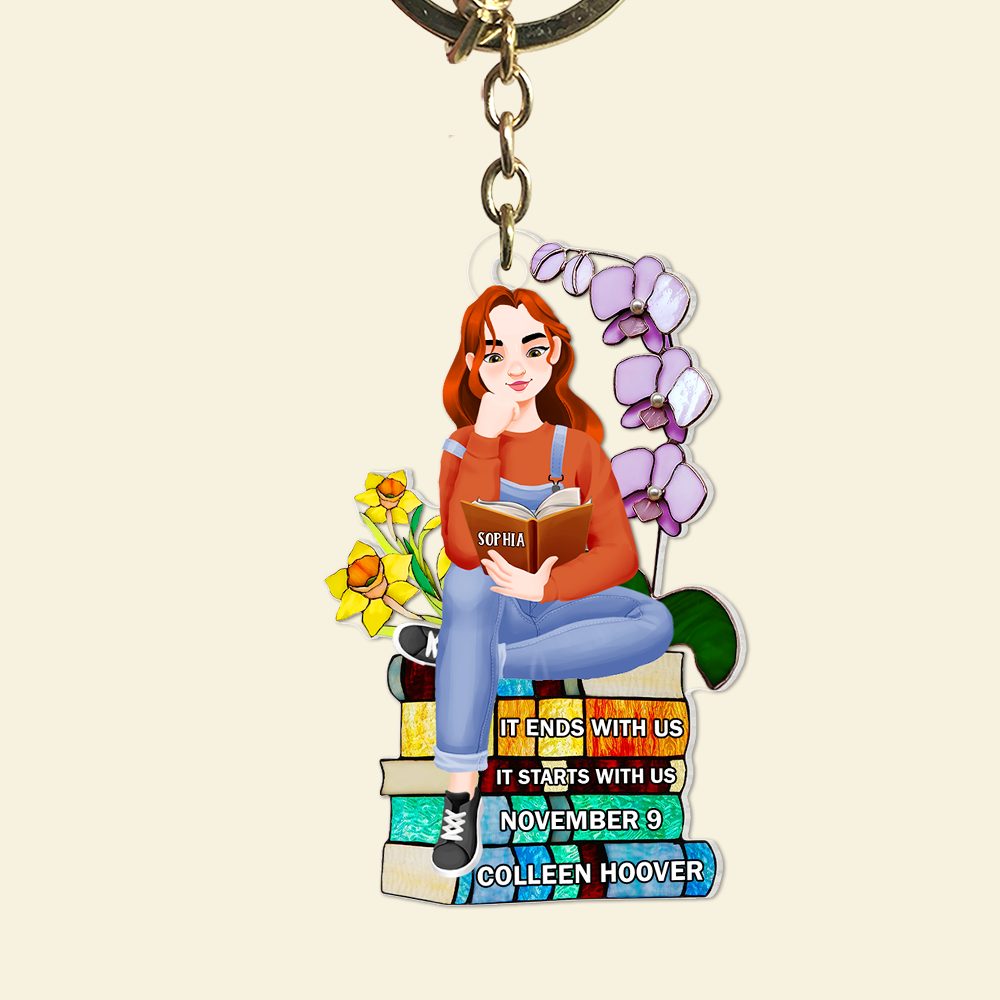 Personalized Gifts For Book Lover Keychain 01Hupu271224Pa - Image 7