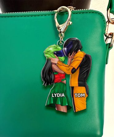 Personalized Gifts For Biker Couple Keychain 12Qhhu150125Hh