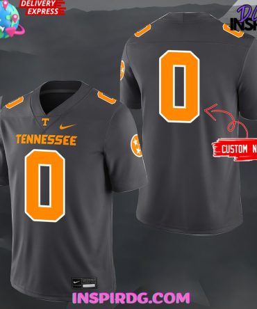 Anthracite Tennessee Volunteers Alternate Game 2024 Football Jersey