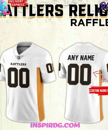 Arizona Rattlers Rattlers Relics Raffles Official Football Jersey