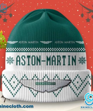 Aston-Martin Logo Ugly Christmas Beanie Hat