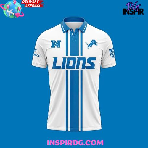 Detroit Lions Nfl 2025 Custom Name & Number Edition Football Jersey - Image 2