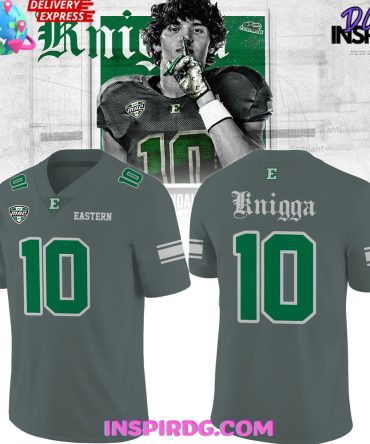 Eastern Michigan Eagles Noah Knigga Edition Football Jersey