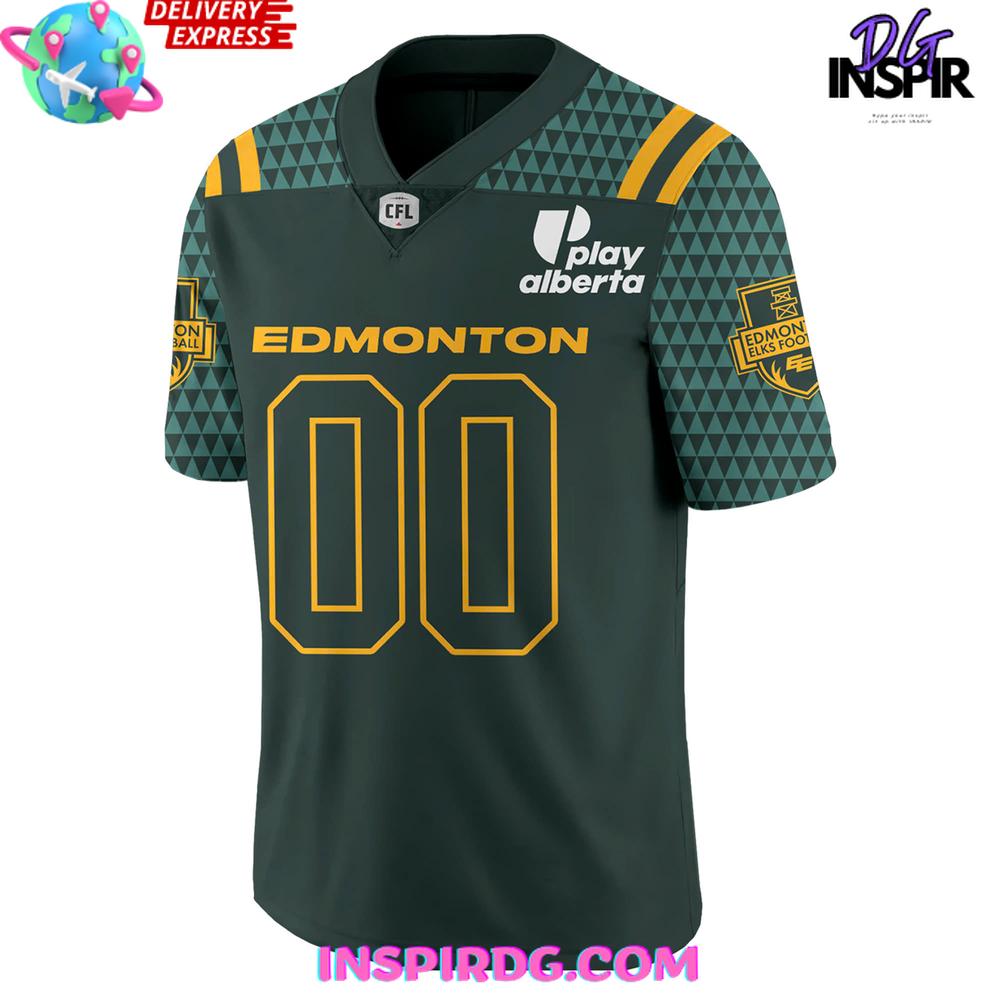 Edmonton Elks New 75Th Anniversary Third Jersey - Image 2