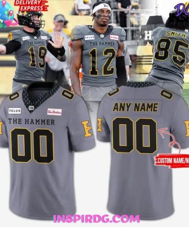 Hamilton Tiger-Cats Custom Cfl Special Football Jersey