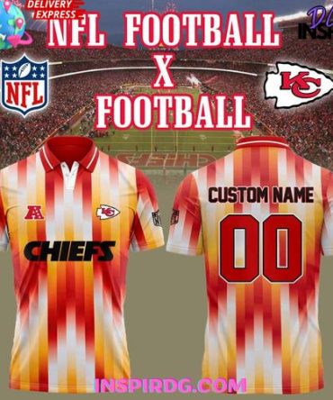 Kansas City Chiefs Nfl X Soccer Crossover 2025 Football Jersey