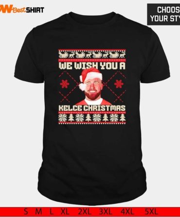 Kelce We Wish You A Kelce Christmas Sweater
