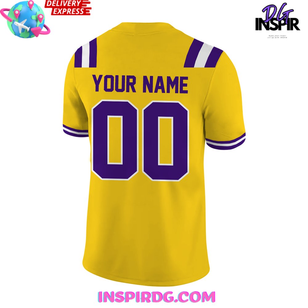 Lsu Tigers Unveils New Gold Alternate Football Jersey - Image 3