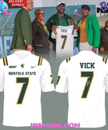 Norfolk State Spartans Coach Vick Limited Football Jersey