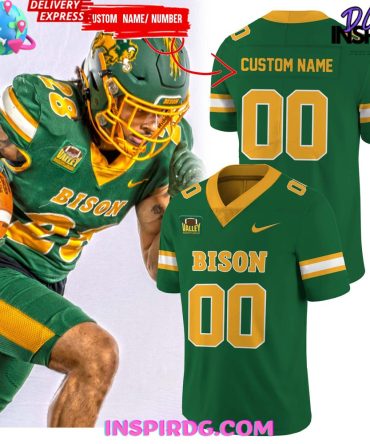North Dakota State Bison Uniform 2024-25 Football Jersey