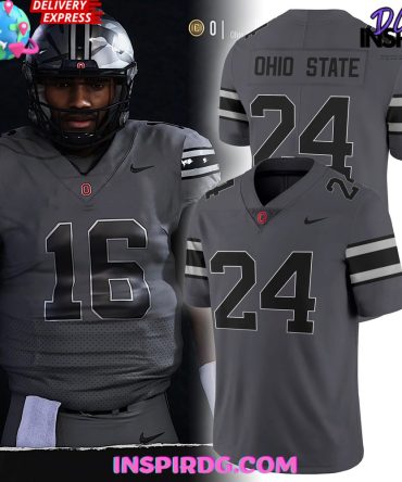 Ohio State Gray Alternate Football Jersey