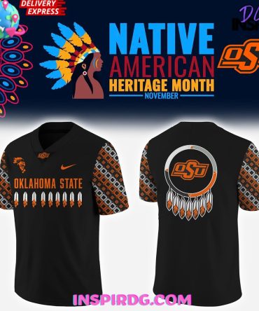 Oklahoma State Cowboys Native American Heritage Special Football Jersey
