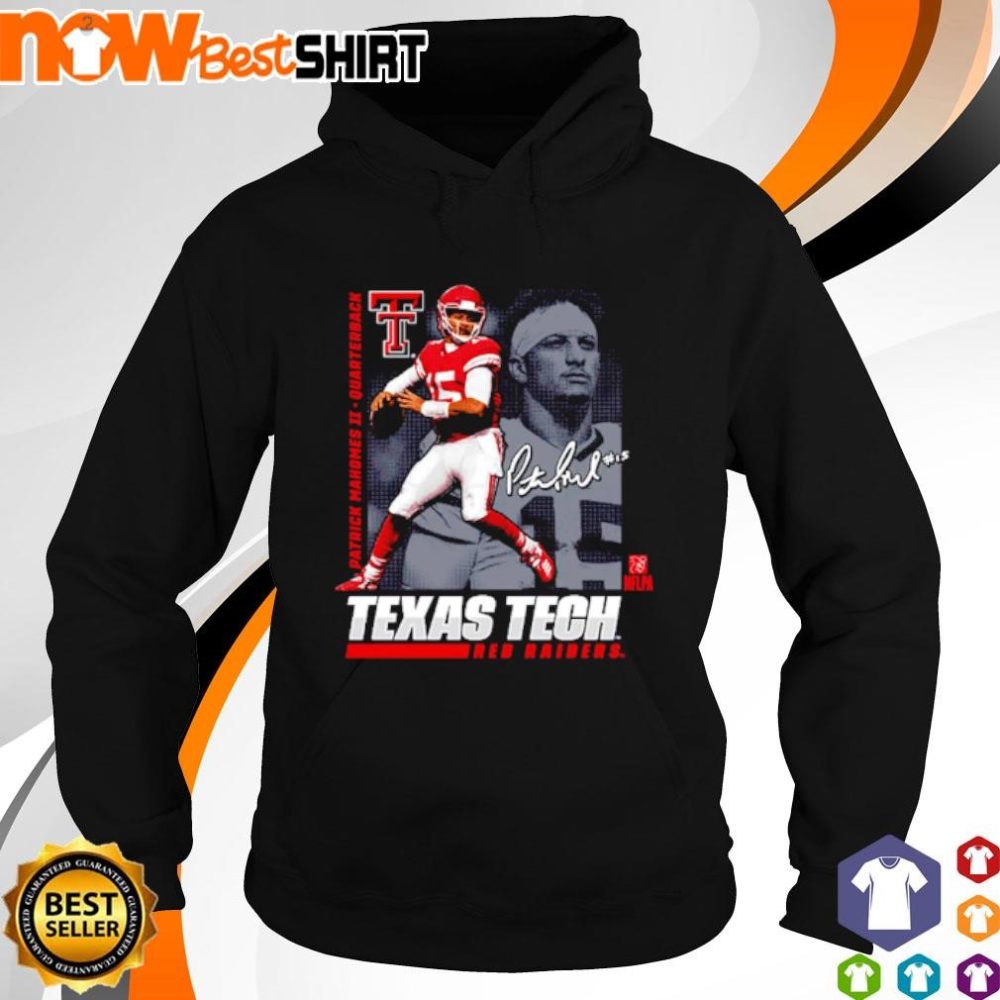 Patrick Mahomes Ii Quarterback Texas Tech Red Raiders Shirt - Image 2