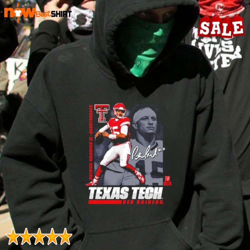 Patrick Mahomes Ii Quarterback Texas Tech Red Raiders Shirt - Image 4