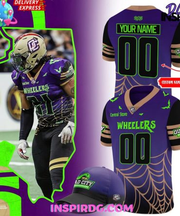 Quad City Steamwheelers Halfway To Halloween Night 2025 Football Jersey