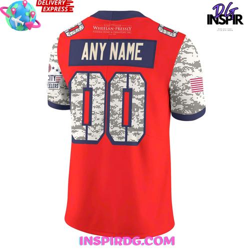 Quad City Steamwheelers Military Appreciation 2025 Football Jersey - Image 3