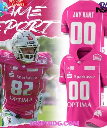 Schwäbisch Hall Unicorns Pink Bowl 2025 Football Jersey