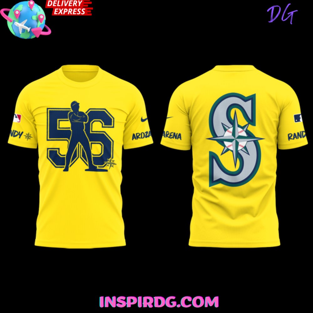 Seattle Mariners Baseball Randy Arozarena Special T-Shirt - Image 2