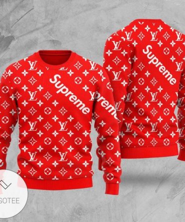 Supreme X Louis Vuitton Ugly Christmas Sweater