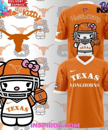 Texas Longhorns X Hello Kitty Football Jersey