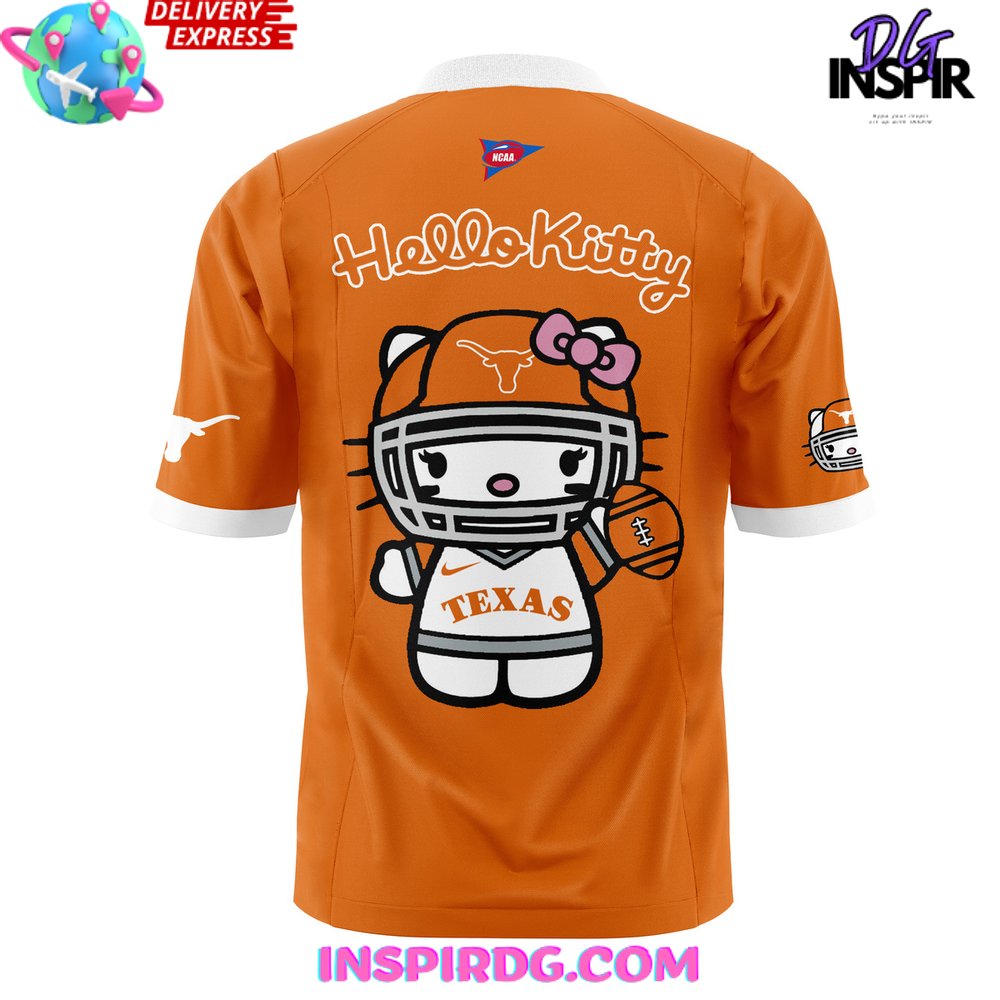 Texas Longhorns X Hello Kitty Football Jersey - Image 3