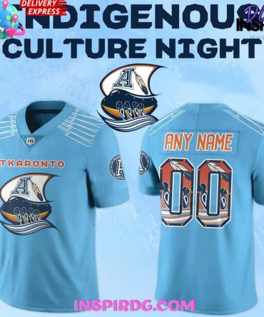 Toronto Argonauts 2025 National Indigenous History Special Football Jersey