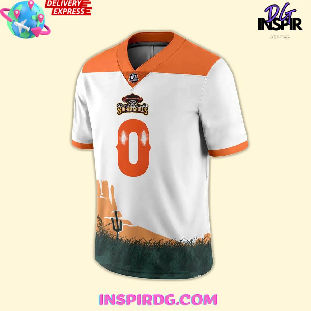 Tucson Sugar Skulls 2025 Western Night Football Jersey - Image 2