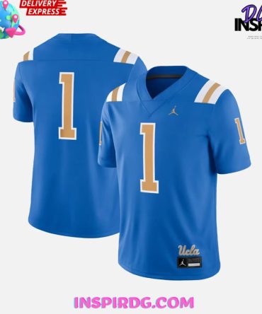 Ucla Bruins Jumpman Blue Football Jersey