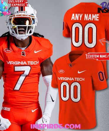 Virginia Tech Hokies New Uniform 2024-25 Football Jersey