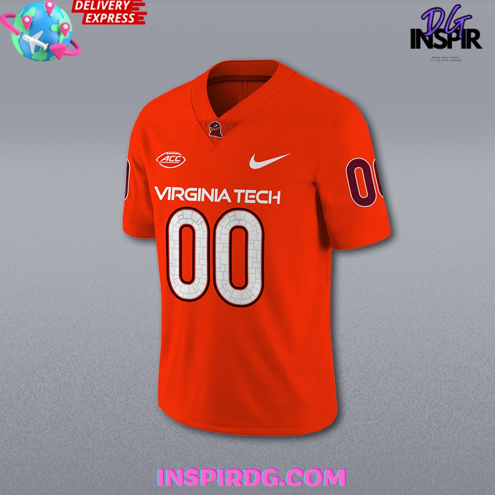 Virginia Tech Hokies New Uniform 2024-25 Football Jersey - Image 2