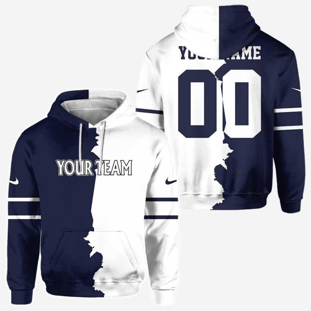 Custom Your Team Name Sport Victory Split Limited Hoodie Shirt