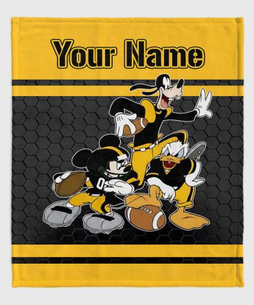 Custom Your Team Name Sport Blanket Mickey Mouse Blanket