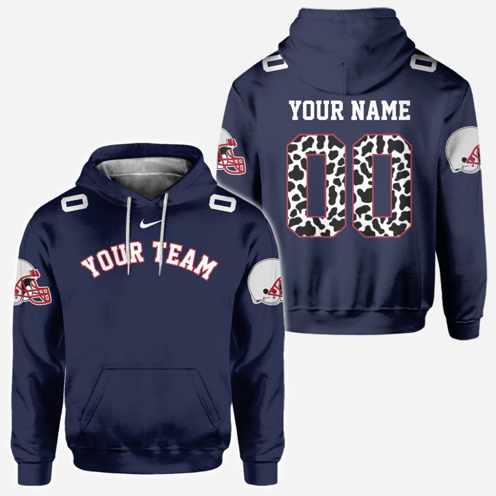 Custom Your Team Name Sport Game Day Hoodie Shirt