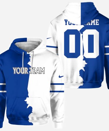 Custom Your Team Name Sport Split Limited Hoodie Shirt